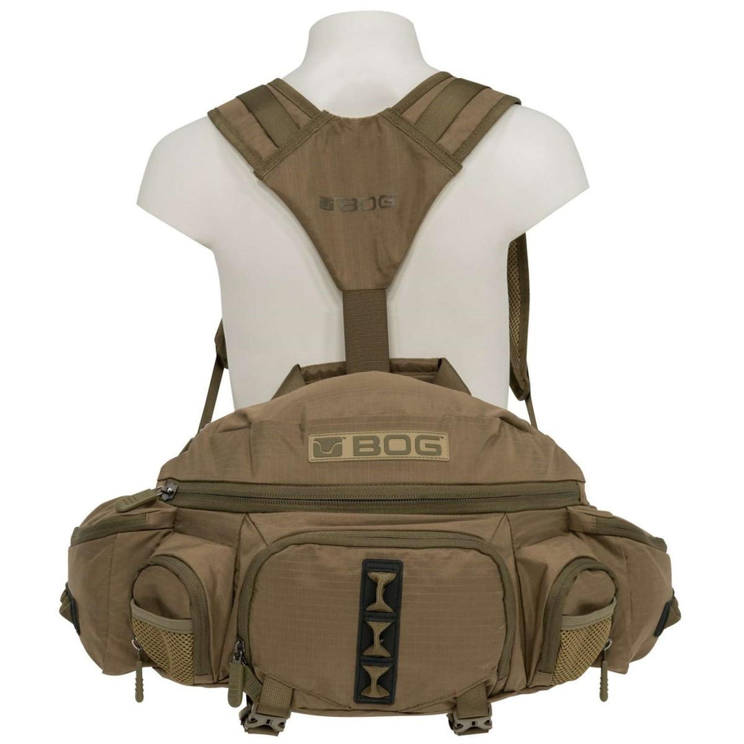 BOG Ultimatum Fanny Pack Coyote Brown 1100 ci Ripstop Outdoor Waist Bag