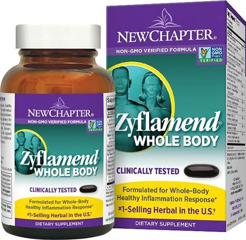 New Chapter Zyflamend 180 Capsules Herbal Pain Relief and Inflammation Support