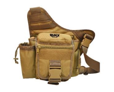 ATI Rukx Gear Single Strap Sling Bag 600D Polyester Water Resistant 11.5x10x8 in