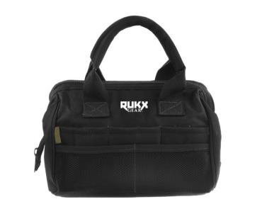 ATI Rukx Gear Tool Bag Black 600D Polyester Water Resistant 12x9x9.5in Organizer