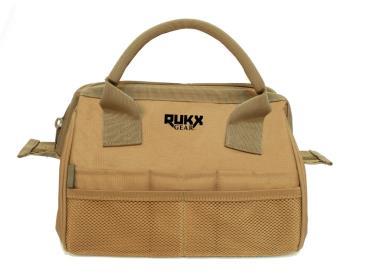 ATI Rukx Gear Tool Bag Tan 600D Polyester Water Resistant 12x9x9.5 in Organizer