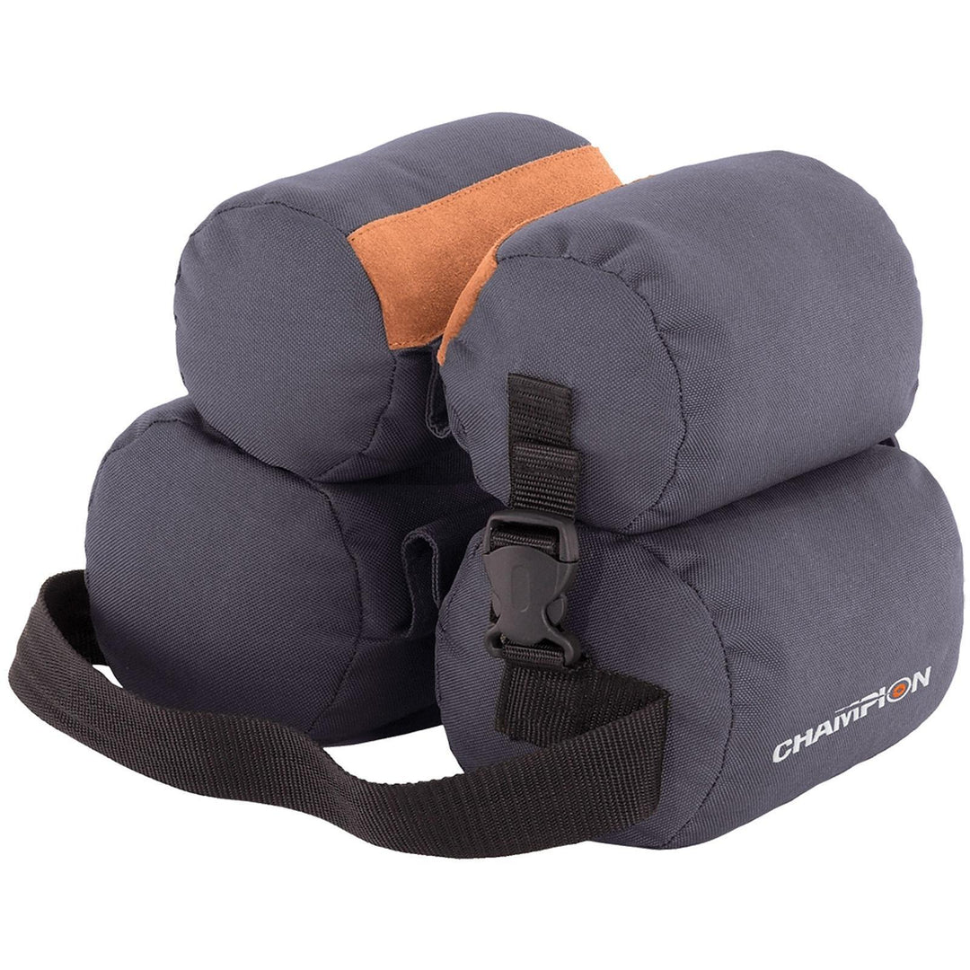 Champion Mini Gorilla Range Bag Gray 10x8x6in Suede Surface Pre Filled Rest