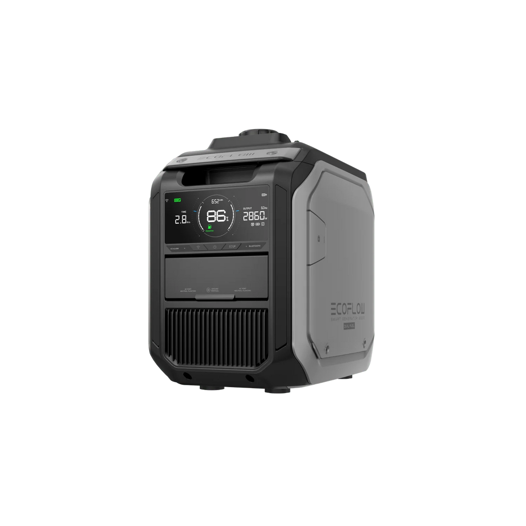 Generador inteligente EcoFlow 3000 de doble combustible: la mejor solución de energía de respaldo