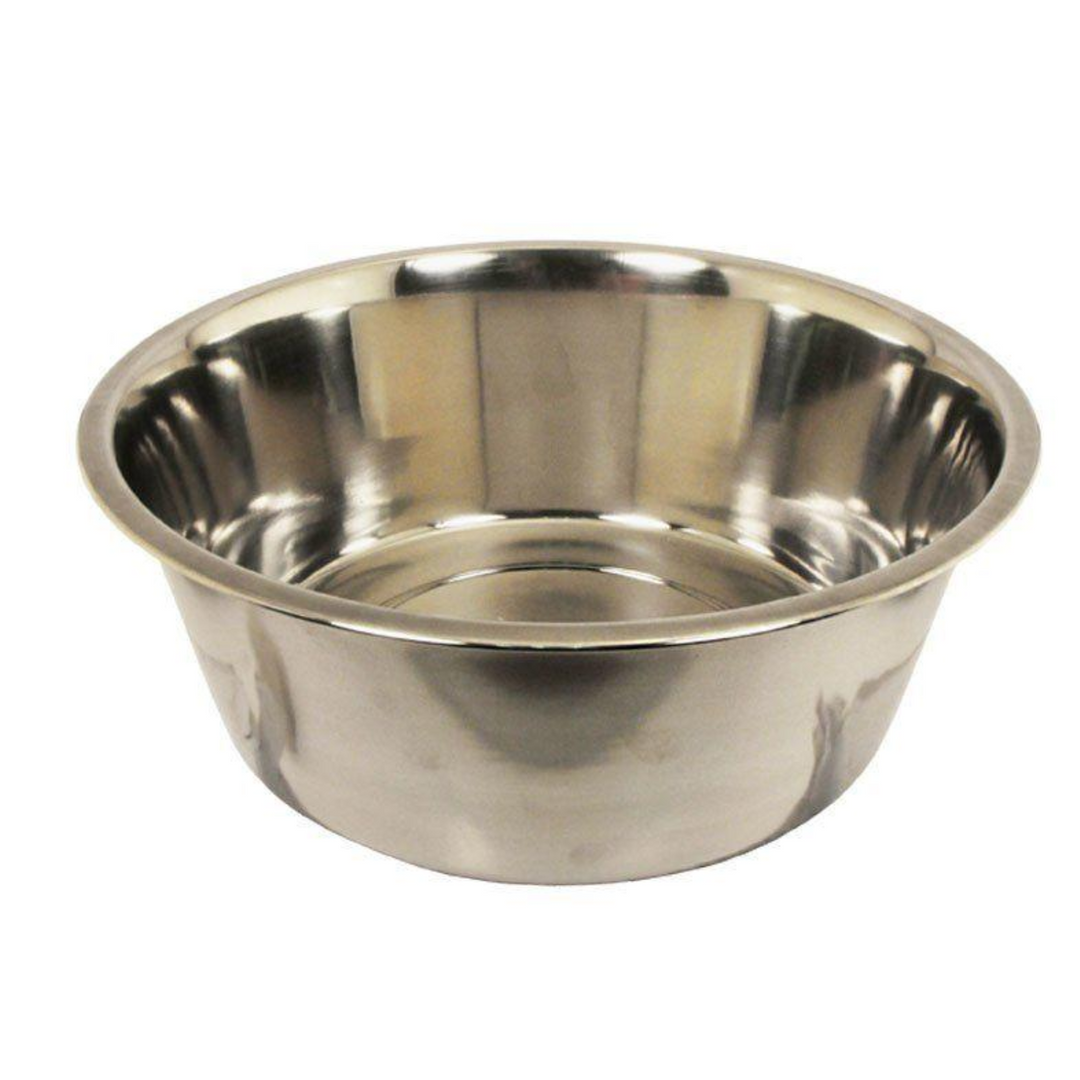 Omnipet Stainless Steel Pet Bowl 2 Quart Durable Easy Clean Feeder