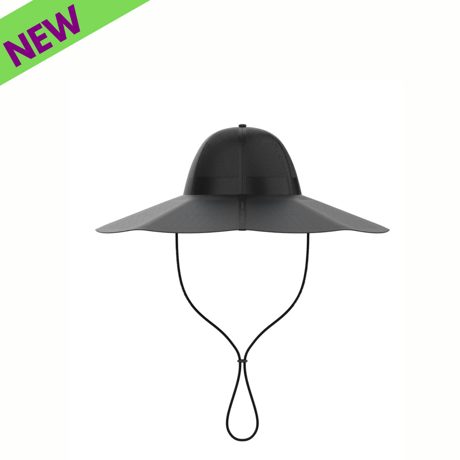 EcoFlow Power Hat Medium-Large 56-58 CM with USB Charging and Sun Protection, perfect for outdoor adventures.
