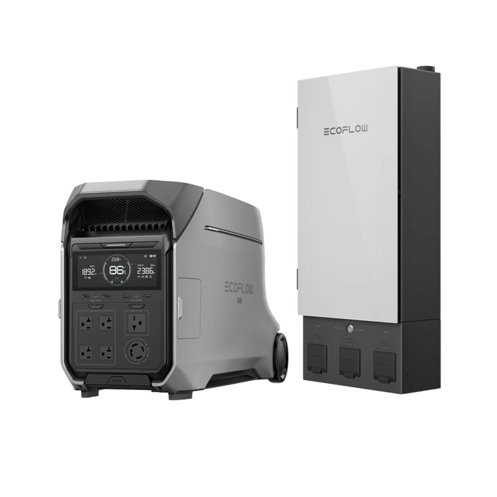 EcoFlow DELTA Pro 3 Portable Power Station + Smart Home Panel 2 for eco-friendly power solutions.