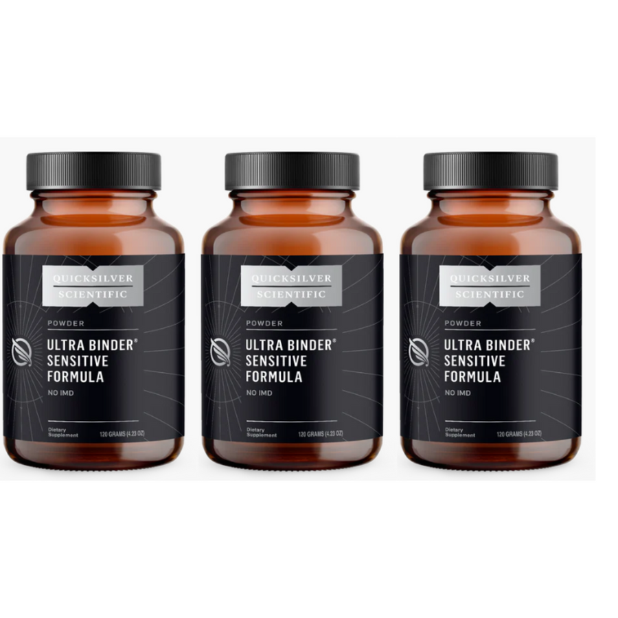 Quicksilver Scientific Ultra Binder Sensitive Formula 3 pack.