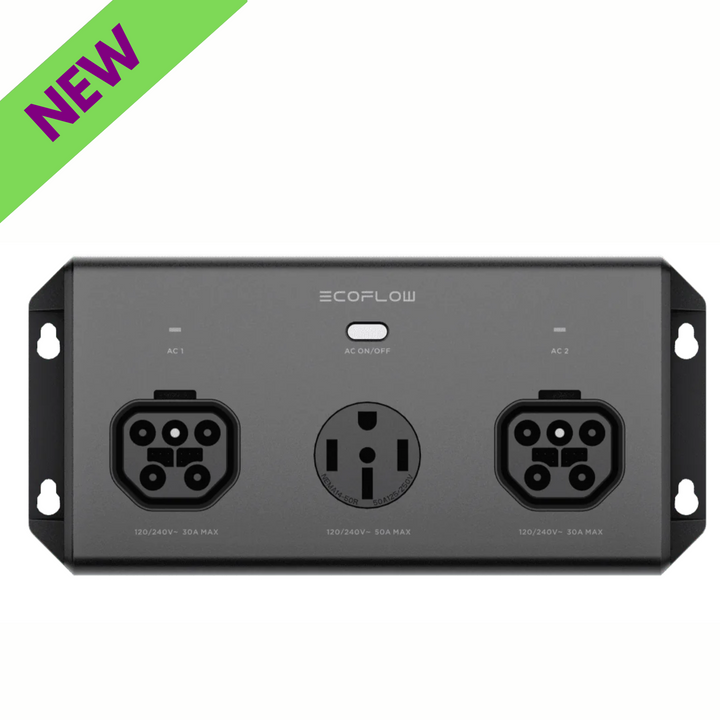Concentrador EcoFlow DELTA Pro Ultra de 50 amperios con conexión de alta potencia (CA)