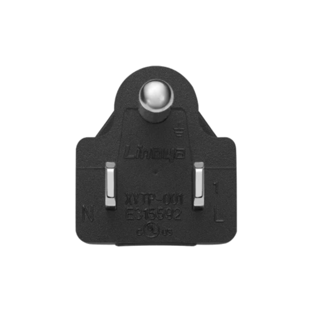 EcoFlow AC Charging Cable C20 Durable Fast Charging Power Supply Cord 1.8 m plug connector with safety features.