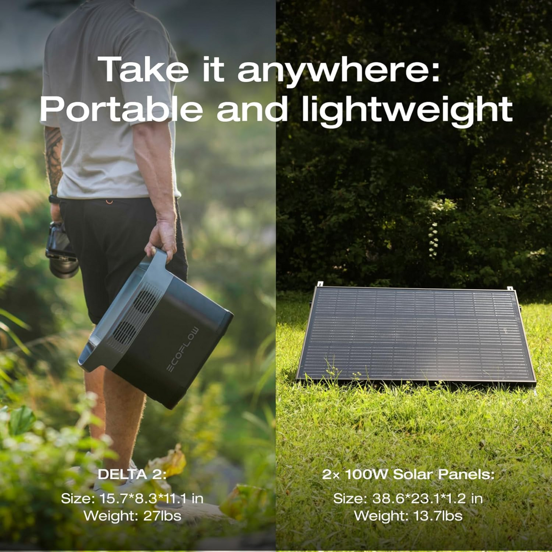 EcoFlow DELTA 2 Portable Power Station Fast Charging Reliable Energy Storage