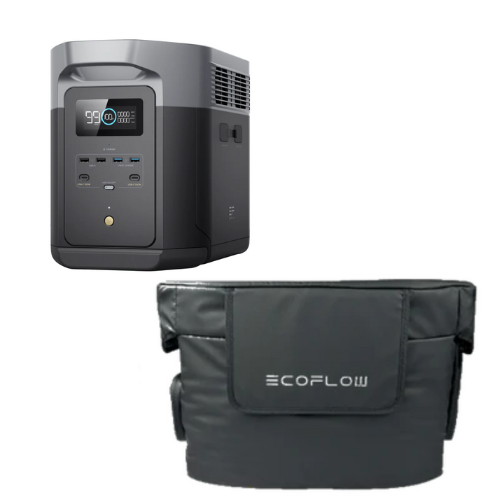 EcoFlow DELTA 2 Max Portable Power Station + DELTA 2 Max Bag Home and Outdoors