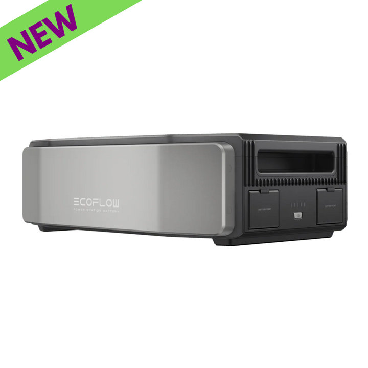 Batería portátil EcoFlow Delta Pro Ultra de 6144 Wh con batería adicional y energía renovable