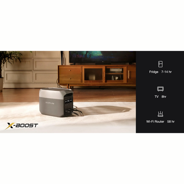 EcoFlow DELTA 3 Portable Power Station Fast Charging 1024Wh Capacity X-Boost