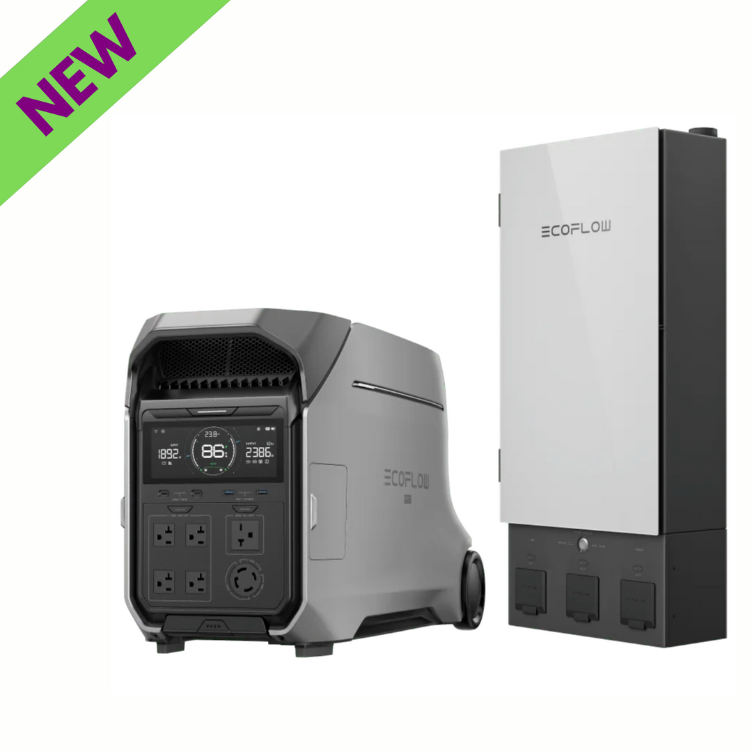 EcoFlow DELTA Pro 3 Portable Power Station + Smart Home Panel 2, perfect for safe and fast service to U.S. territories.