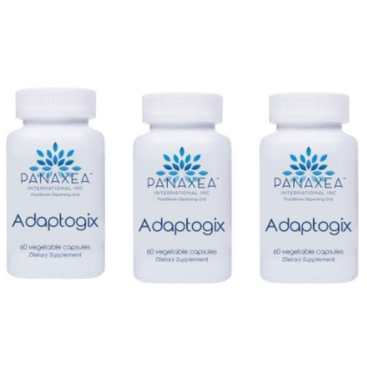 Panaxea PX-ADAPTOGIX 60 Cápsulas Vegetales Suplemento Dietético (Paquete de 3)