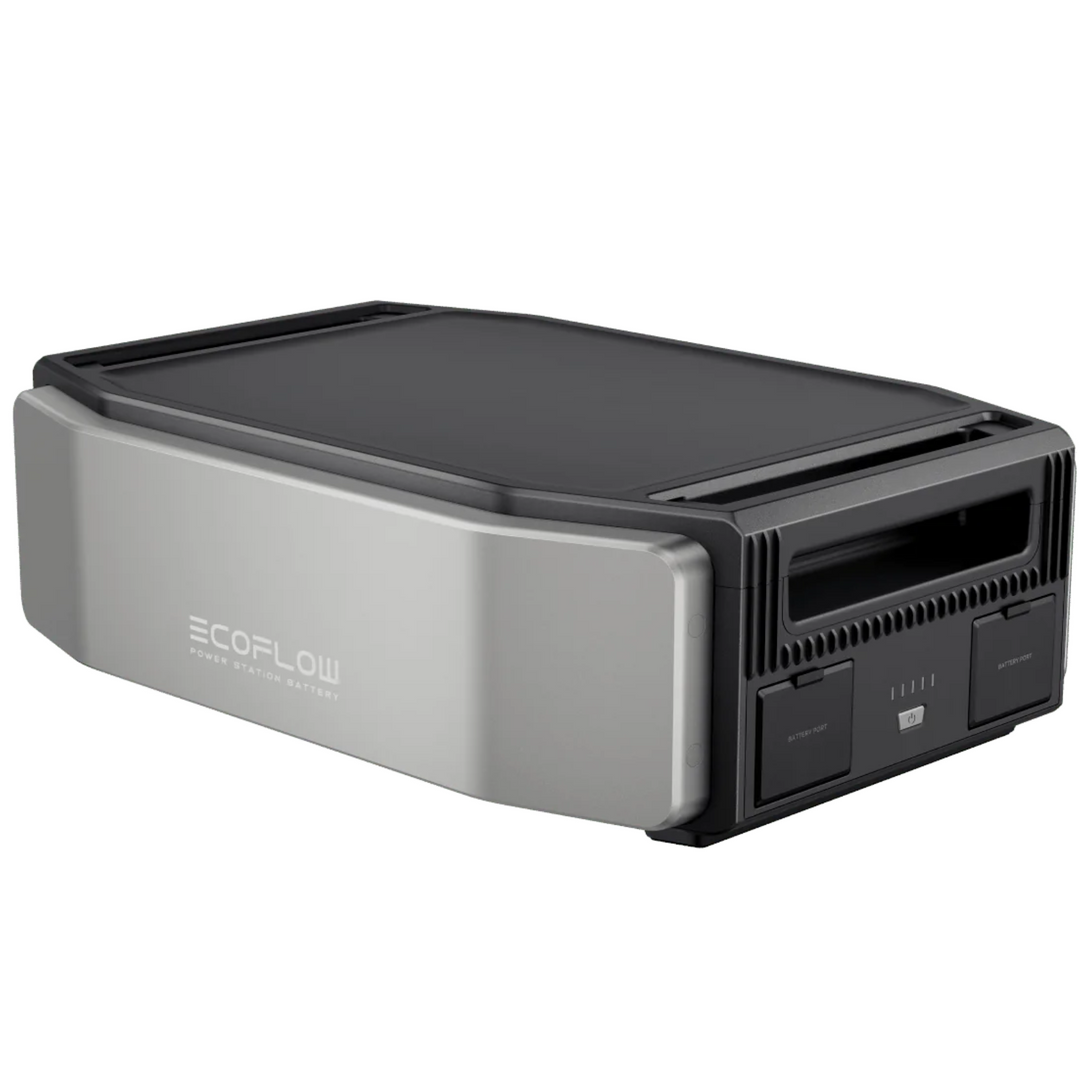 Batería portátil EcoFlow Delta Pro Ultra de 6144 Wh con batería adicional y energía renovable