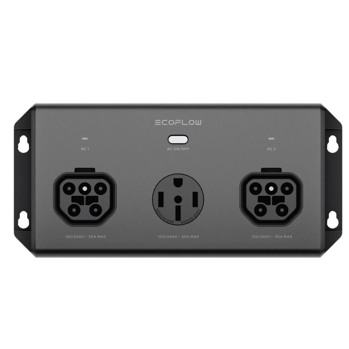 Concentrador EcoFlow DELTA Pro Ultra de 50 amperios con conexión de alta potencia (CA)