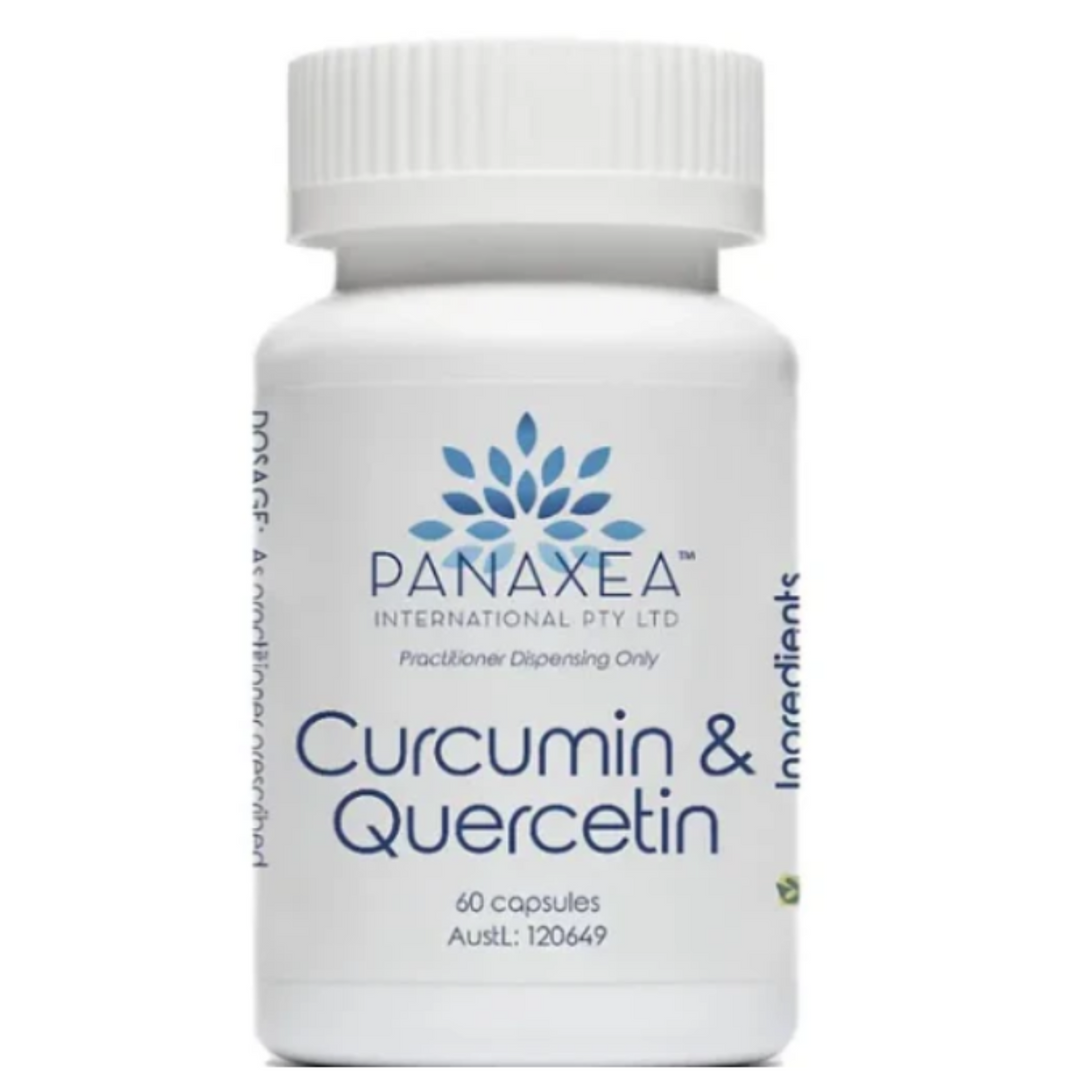 Panaxea Curcumin And Quercetin 60 Capsules Supports Immune System Joint Health