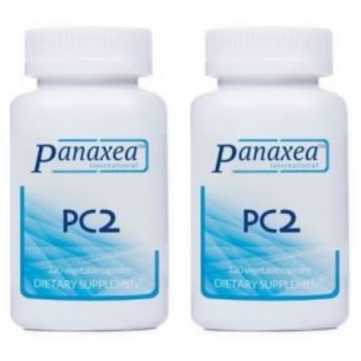 Panaxea PC2 120 cápsulas vegetales de 500 mg (paquete de 3)