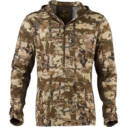 Browning Early Season Hooded Shirt Mens Long Sleeve Auric Camo M Size