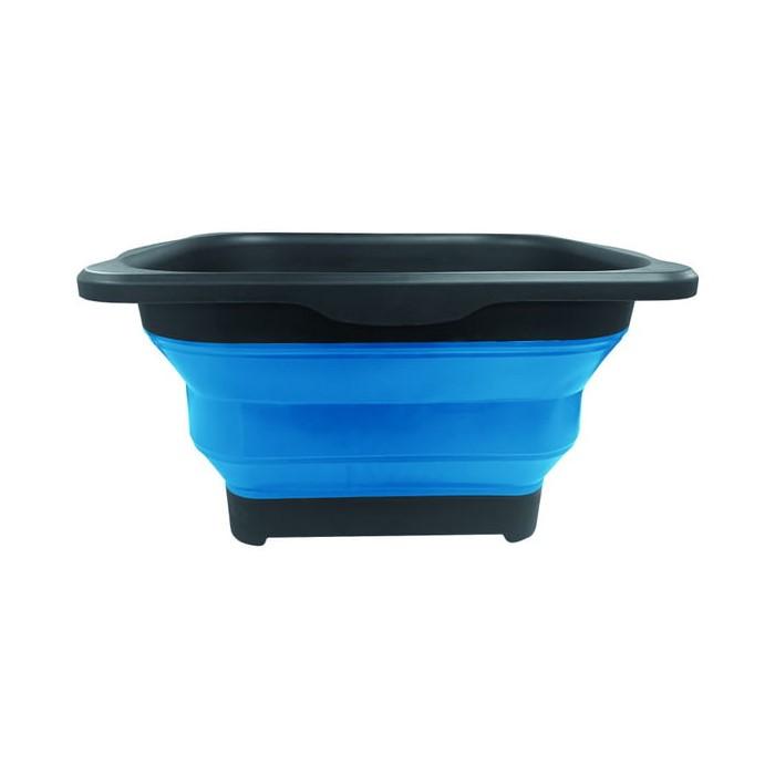 Survive Outdoors Longer Flat Pack Gear Tub Blue Collapsible Storage Bin