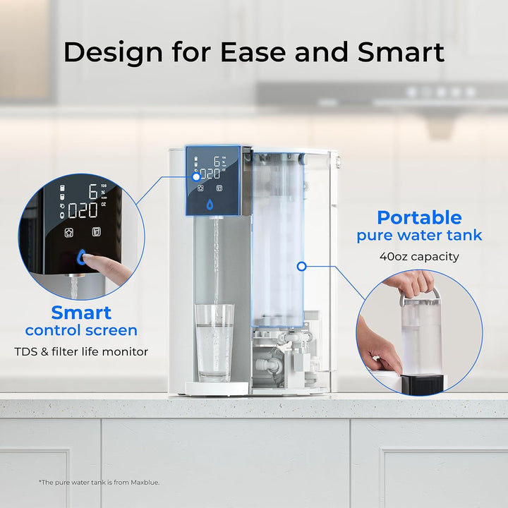 Waterdrop C1SL Alkaline Countertop Reverse Osmosis CoreRO Water Filter System