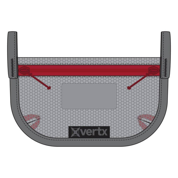 Vertx Small Overflow Mesh Pouch Grey Abrasion Resistant Storage Bag 2 Count