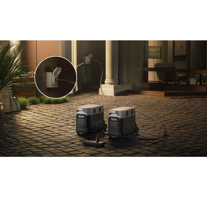 EcoFlow DELTA Pro Portable Power Station + One Double Voltage Hub 2 KIT