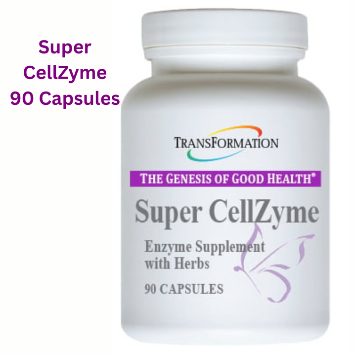 Enzimas de transformación Super CellZyme: apoyo a la absorción natural de nutrientes (90 cápsulas)