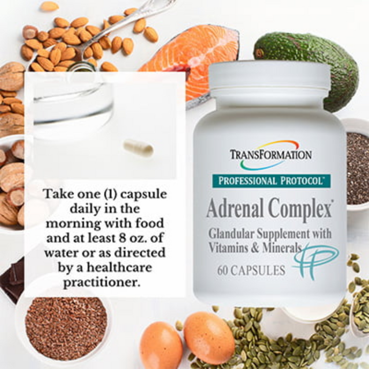 Transformation Enzymes Adrenal Complex Supports Endocrine Health 60 Capsules