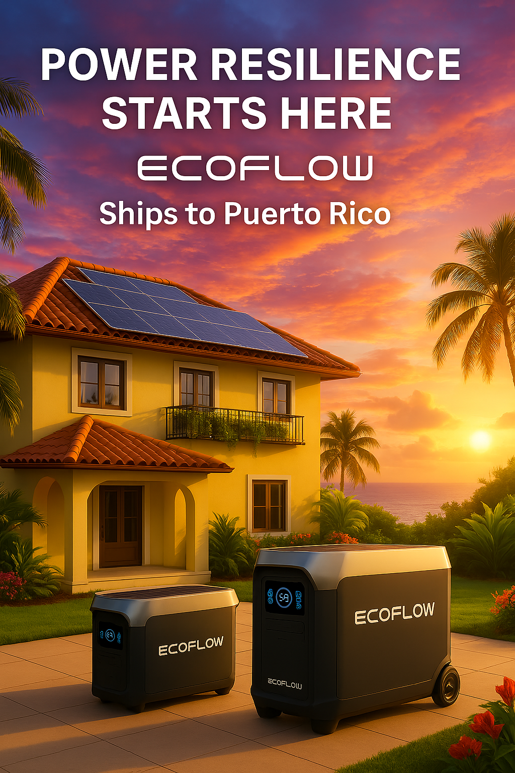 Powering Puerto Rico: EcoFlow’s Smart Energy Revolution