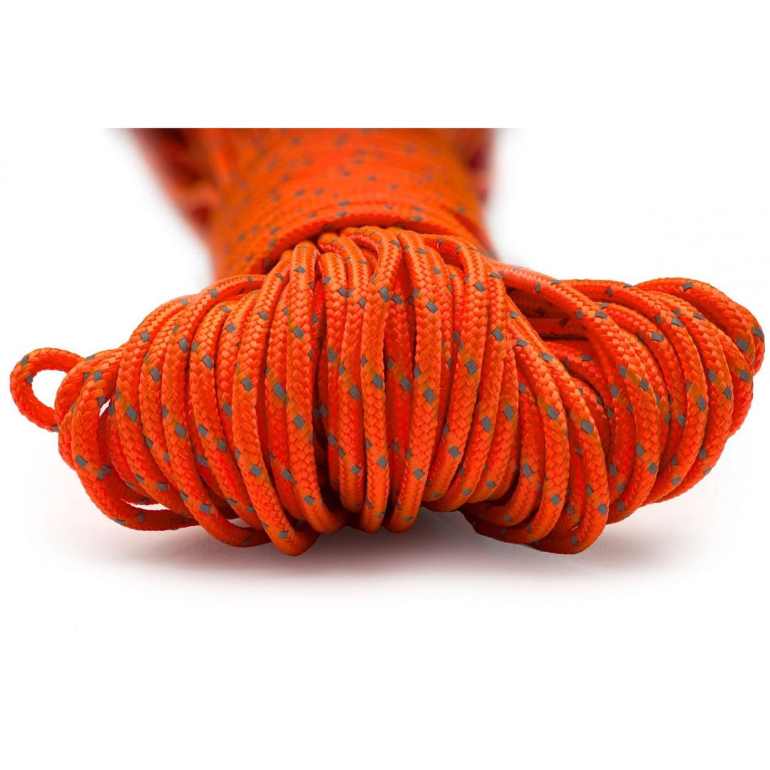 Survive Outdoors Longer Lite Reflective Utility Cord 100ft Camping Aid Orange