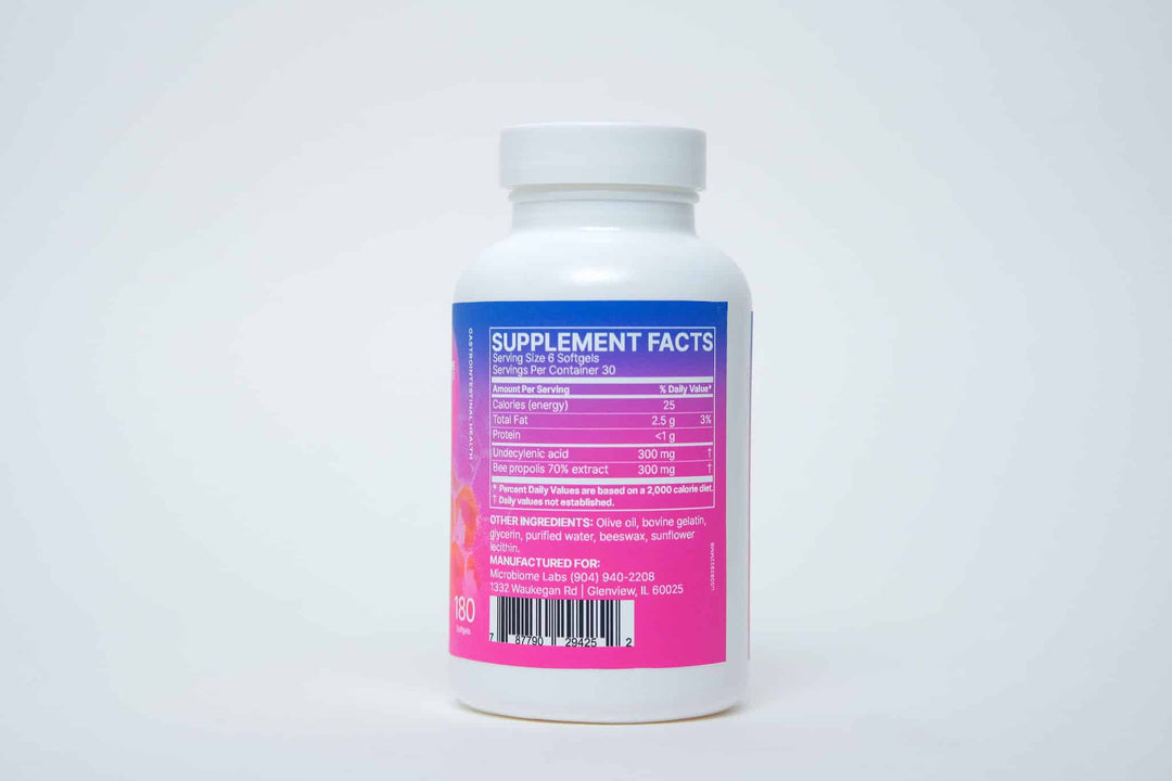 Microbiome Labs MegaMycoBalance 180 cápsulas: favorece el equilibrio fúngico y la salud intestinal.