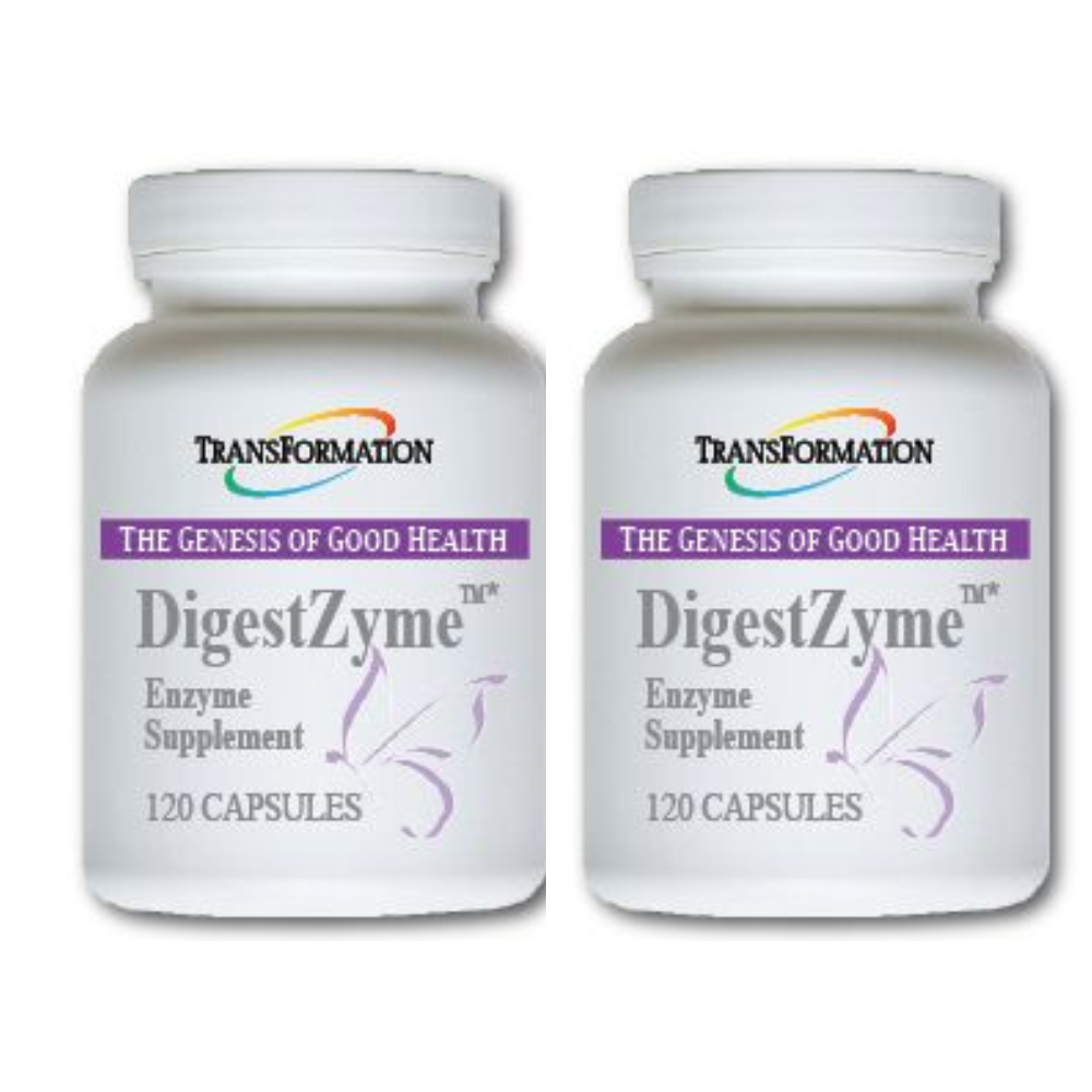 Transformation Enzymes DigestZyme Support Lactation 120 Caps DIG120 2 PACK