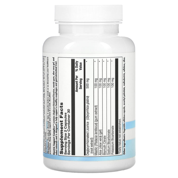 Complejo de reparación gástrica Nutra BioGenesis 60 cápsulas: apoyo natural para la salud digestiva