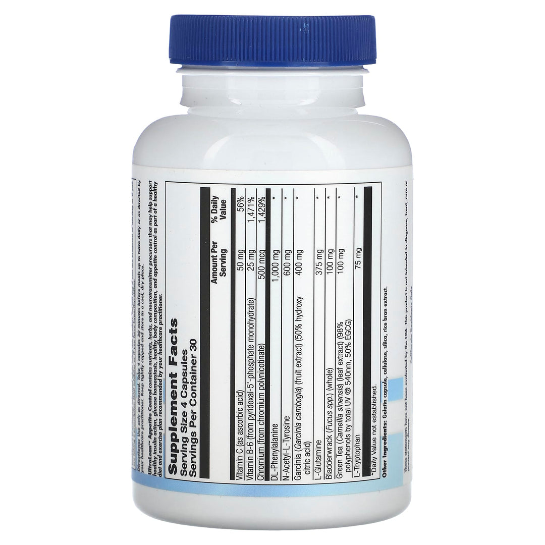 Nutra BioGenesis UltraLean Appetite Control 90 Vcaps Appetite Support