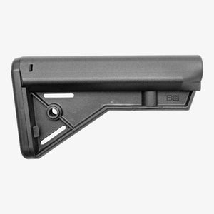 FIXED BRAVO STOCK  BLK  MIL-SPEC SIZE