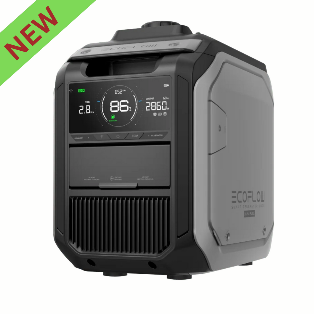 EcoFlow Smart Generator 3000 Dual Fuel Ultimate Backup Power Solution