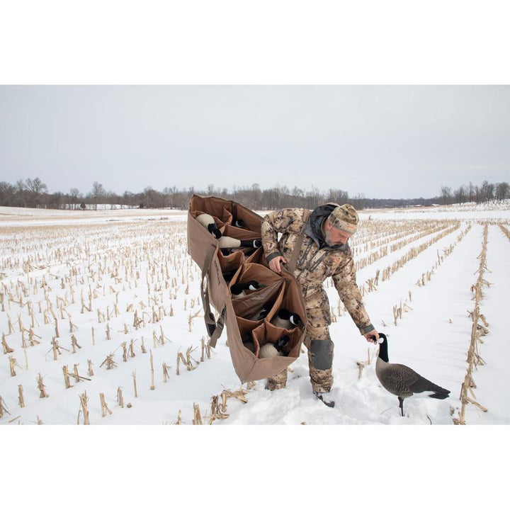 Higdon Outdoors X Slot Universal Goose Decoy Bag Adjustable 3 to 12 Slots