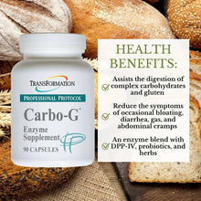 Load image into Gallery viewer, Transformation Enzymes Carbo-G 180 Capsules for Digestive Health and Gluten Digestion.
