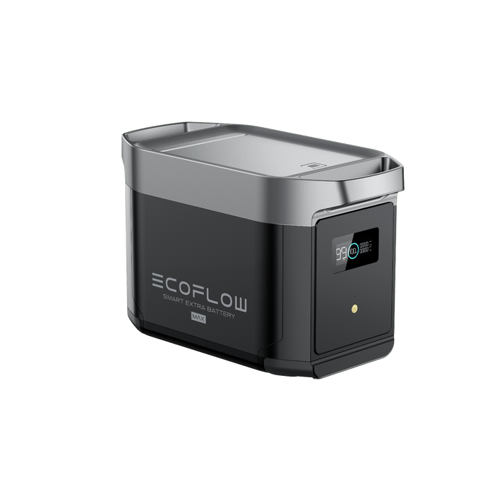 Batería adicional inteligente EcoFlow DELTA 2 Max 2048 Wh LFP 51,2 V 3200 W máx. Nueva