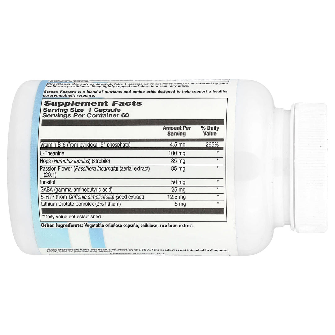 Allvia Stress Response 60 Vcaps Supports Mood Balance and Stress Relief