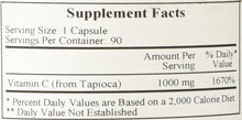 Load image into Gallery viewer, Cardiovascular Research Vitamin C-1000 From Tapioca 90 Capsules
