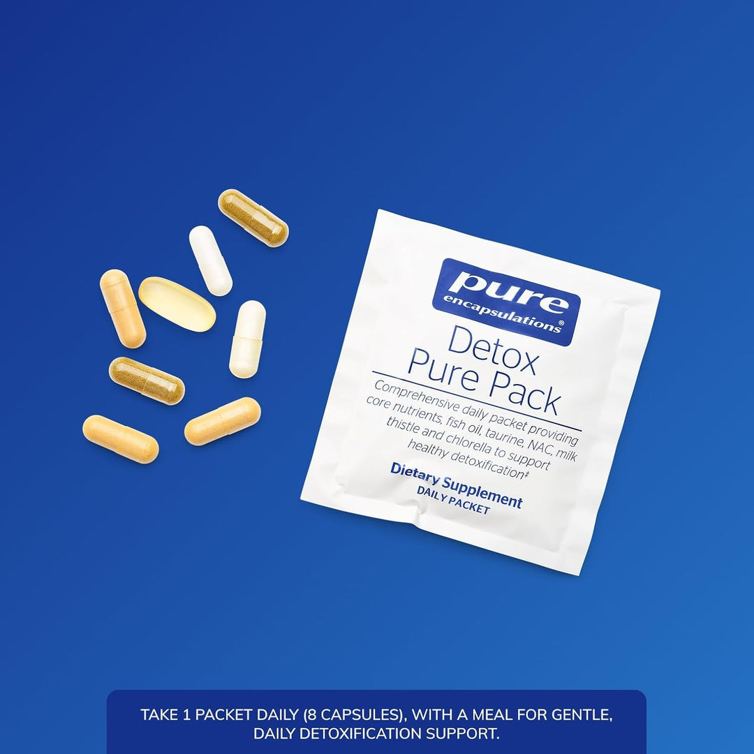 Pure Encapsulations Detox Pure Pack Daily Cleanse Support 30 Packets