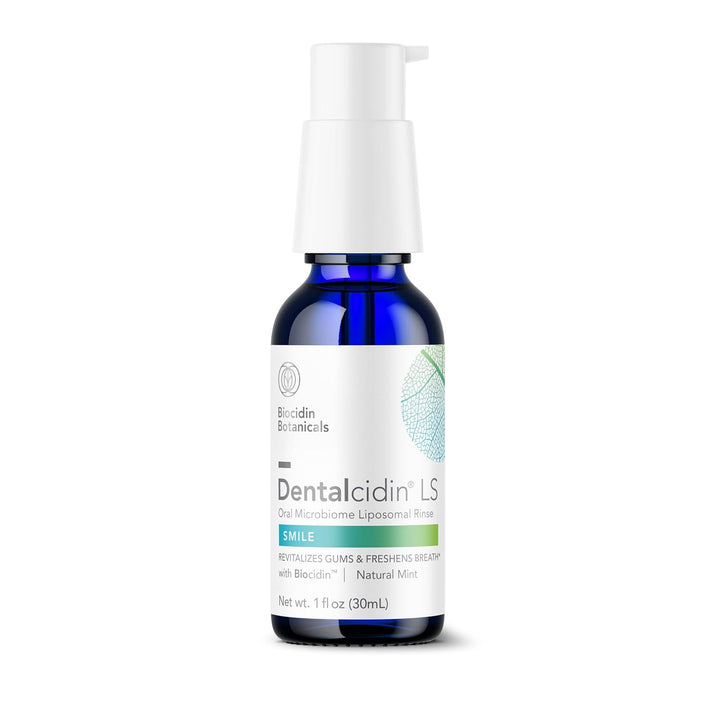Biocidin Botanical Formula Dentalcidin LS Oral Rinse Natural Mint 1 OZ
