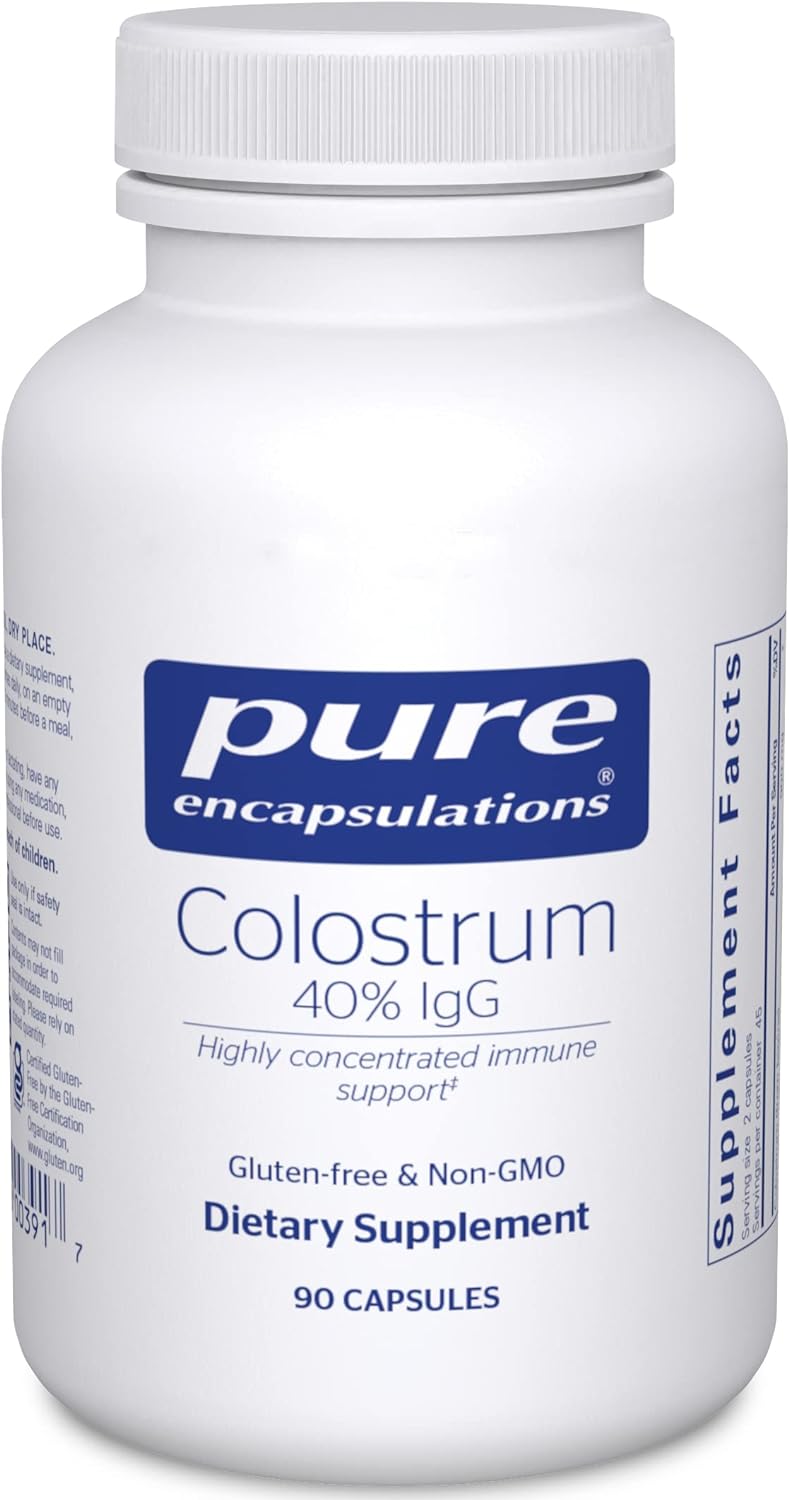 Pure Encapsulations Colostrum Supports Immune and Gut Health 90 Capsules