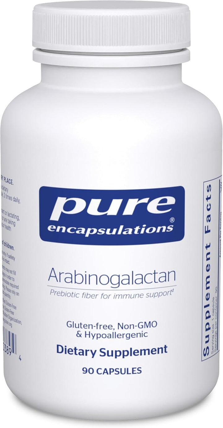 Pure Encapsulations Arabinogalactan Supports Liver and Immune 90 Capsules