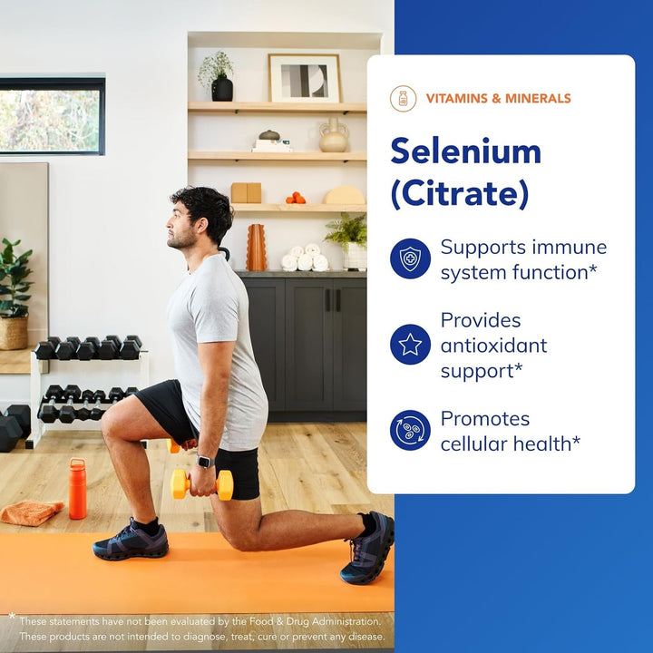 Pure Encapsulations Selenium Citrate Support Immune and Cellular Health 180 Caps.