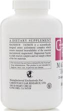 Load image into Gallery viewer, Cardiovascular Research Magnesium Taurate Supplement 180 Vegetarian Capsules
