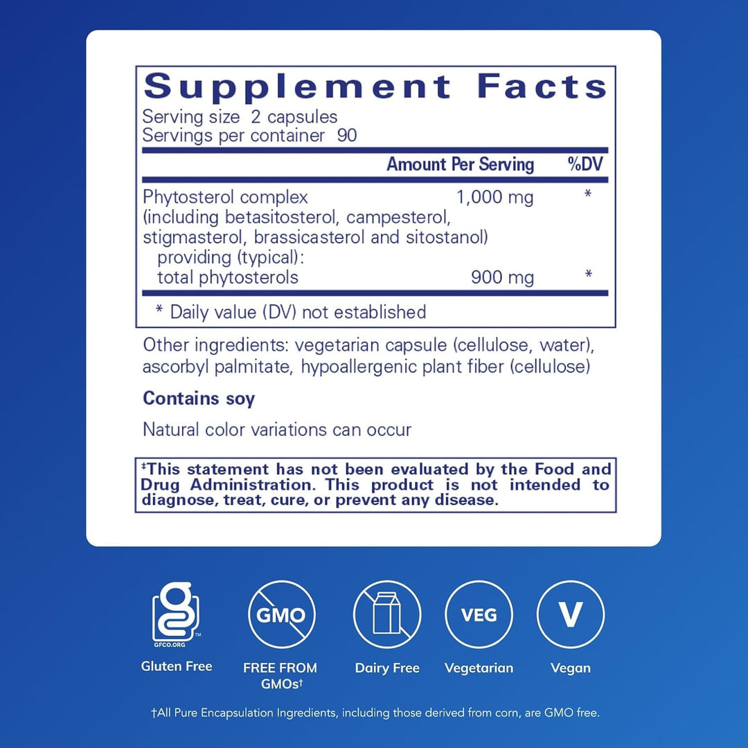 Pure Encapsulations CholestePure Supports Heart Function 180 Capsules
